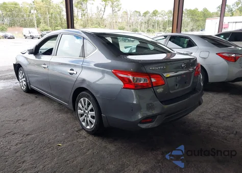 2018 Nissan Sentra S из США, поврежденный, VIN 3N1AB7AP8JY337321